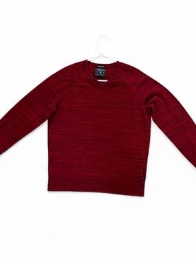 American Eagle Seriously Soft Men's V-Neck Maroon Sweater